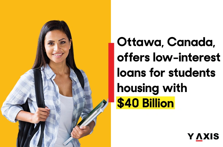 Ottawa offers 40 Billion a lost cost loans for student housing